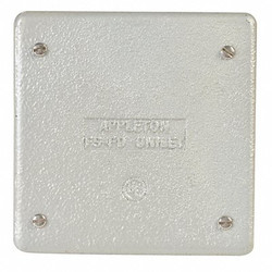 Appleton Electric Weatherproof Cover,Malleable Iron FSK-2B-CM