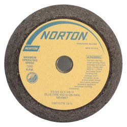 Norton Abrasives Flaring Cup Wheel,Type 11,Face Dia. 6 In 66253146922