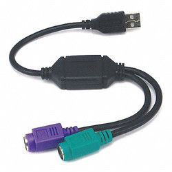 Monoprice USB Converter ,USB to Dual PS/2 10934