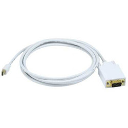 Monoprice Mini DisplayPort to VGA Cable, 6 ft. 6003