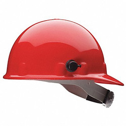 Fibre-Metal by Honeywell Hard Hat,Type 1, Class G,Red E2QSW15A000