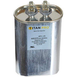 Titan Pro Motor Run Capacitor,35  MFD,4 23/64"  H TOCF35