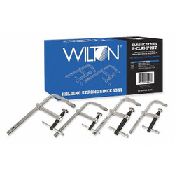 Wilton F-Clamp Kit,Light Duty,12 in. Opening 11116