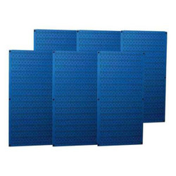 Wall Control Pgbrd Panel,3/4 x32 x96 in, Crcl; Slttd 35-P-3296BU