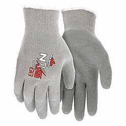 Mcr Safety Coated Gloves,Cotton/Polyester,S,PR 9688S