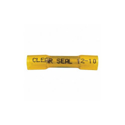 Velvac SpliceCon,Crimp,Nylon,Yellow,PK50 37430-V50