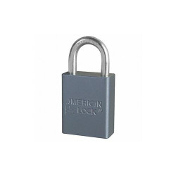 American Lock Lockout Padlock,KA,Silver A30KA