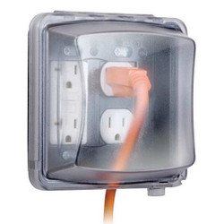 Taymac While In Use Weatherproof Cover,Clear MM2410C