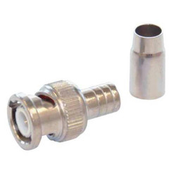 Dolphin Components Cable Coupler,BNC/Male,RG59 Coax,PK10 DC-78-2