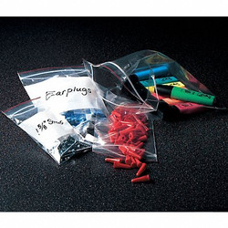 Minigrip Reclosable Poly Bag,Zip Seal,PK1000 MGRL2W0304