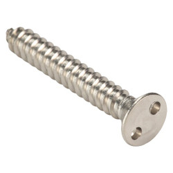 Tamper-Pruf Screws Sheet Metal Scrw,#12,18-8SS,1.5"L,PK25 122302