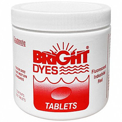 Bright Dyes Dye Tracer Tablet,Red,PK200  101100