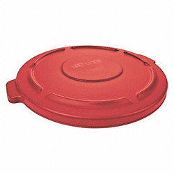 Rubbermaid Commercial Utility Waste Container Lid,20 gal.,Red FG261960RED