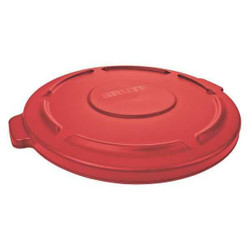 Rubbermaid Commercial Utility Waste Container Lid,20 gal.,Red  FG261960RED