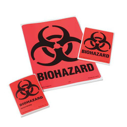 Brady Biohazard Label,4 inx2 7/8 in,Paper,PK40  1127LS