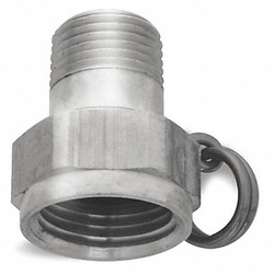 Sani-Lav Nozzle and Hose Adapter,SS,3/4" x 1/2" N13S