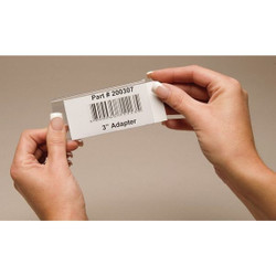 Tri-Dex Label Holder,Clear,Smooth,Slide-In,PK25 TR-1300
