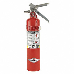 Amerex Fire Extinguisher,Steel,Red,ABC B417T