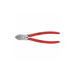 Knipex Diagonal Cutting Plier,7-1/4" L 72 01 180