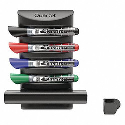 Quartet Marker Holder,8-1/4inH,Black,Plastic 85377