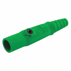 Hubbell Connector,3R, 4X, 12,Male,Green,8-2 HBL15MGN