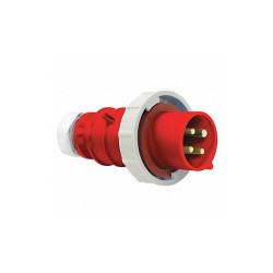 Sim Supply Pin and Sleeve Plug,30 A,Red,3Pl  BRY430P7W