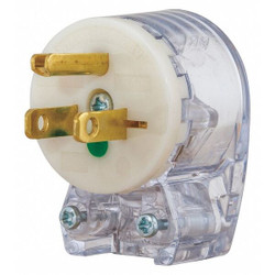 Bryant Angle Straight Blade Plug,Transparent 8295T