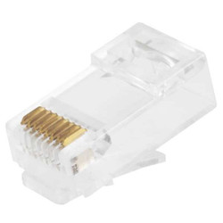 Monoprice Modular Plug with Insert,RJ45,PK100 7266