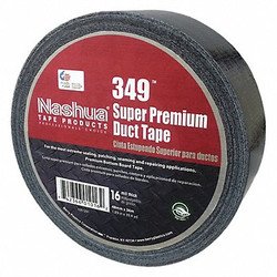 Nashua Duct Tape,Black,1 7/8inx39 1/4yd,16 mil 349