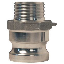 Dixon Cam and Groove Adapter,2", 3",Aluminum 3020-F-AL