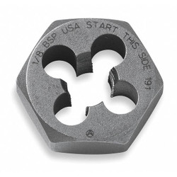 Irwin Hex Threading Die,5/16"-18,HSS 6527