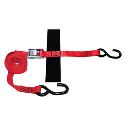 Snap-Loc Tie Down Strap,S-Hook,Red SLTHS108CR