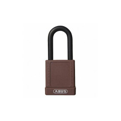 Abus Lockout Padlock,KD,Brown,1-3/4"H 74/40 KD BROWN