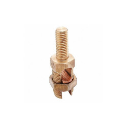 Burndy Bolt Connector,Bronze,Overall L 2.62in K2C26