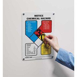 Accuform NFPA Sign,Aluminum,14 In. H,10 In. W ZFD837VA