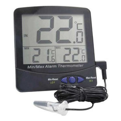 Thermco Digital Thermometer,-58 to 158 Degree F ACC895BLK