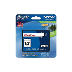 Brother Label Tape Cartridge,26 ft.4"L,0.47"W TZe232