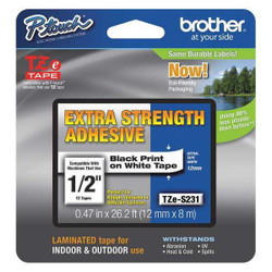 Brother Label Tape CTG,26-13/64ftx0.47in TZES231G
