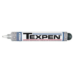 Dykem Industrial Paint Marker,Fine Tip,White 16080