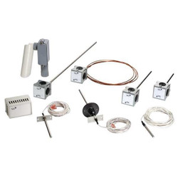 Johnson Controls Duct Temp Sensor, Thermistor, 32-158 F TE-6361M-1