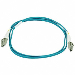 Monoprice Fiber Cord,Duplex,LC, LC,1m,Aqua 6385