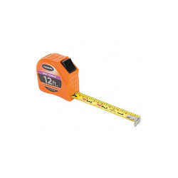 Keson Tape Measure,5/8 In x 12 ft,Orange,In/Ft  PGTFD12V