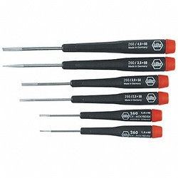 Wiha Precision Screwdriver Set, NmPcs6 26090