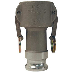 Dixon Cam and Groove Adapter,2", 3",Aluminum 3020-DA-AL