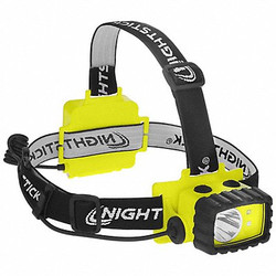 Nightstick Industrial Headlamp,Plastic,Green,130lm XPP-5458G