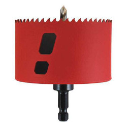 Morse Hole Saw,Diameter:4",Bi-Metal MHSA64C
