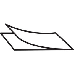 Manufacturer Varies Film,PTFE,12"x12",0.01"T,White G15-10F-12X12