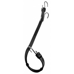 Keeper S-Hook,3/4" W,Black  06268