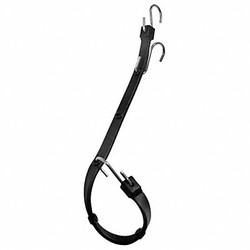 Keeper S-Hook,3/4" W,Black 06268