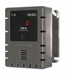 Macurco Gas Detector,CO,LED,0 to 200 ppm  CM-6